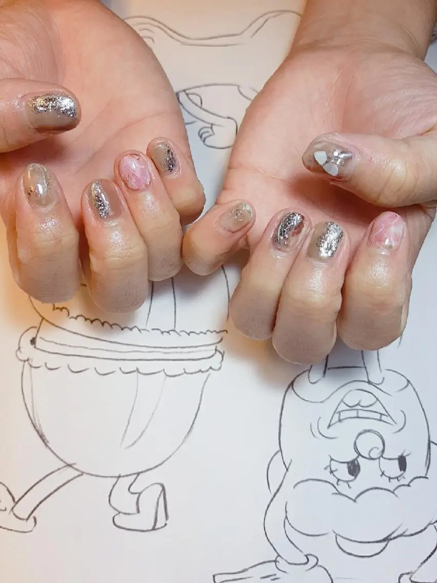 ネイル ニュアンスネイル owlnail /持込みデザイン専門のネイルデザイン