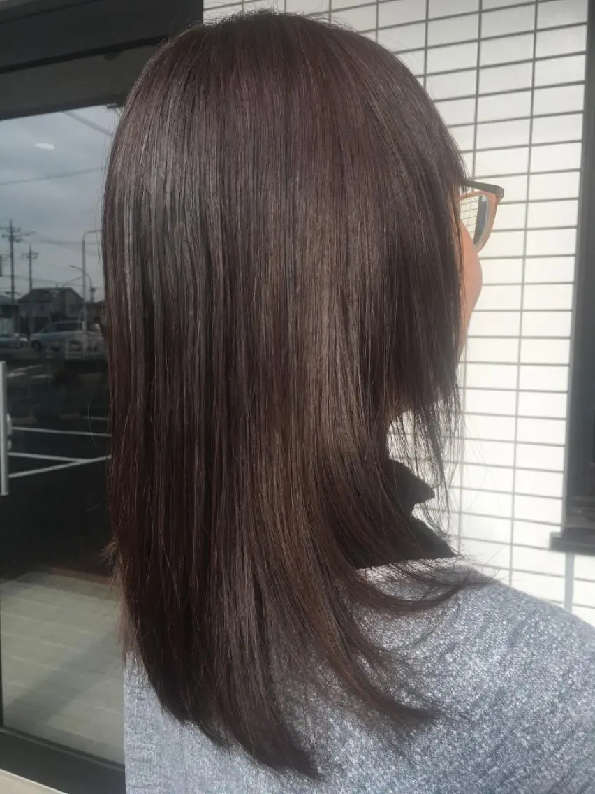 セミロング 桝本 由佳のヘアスタイル