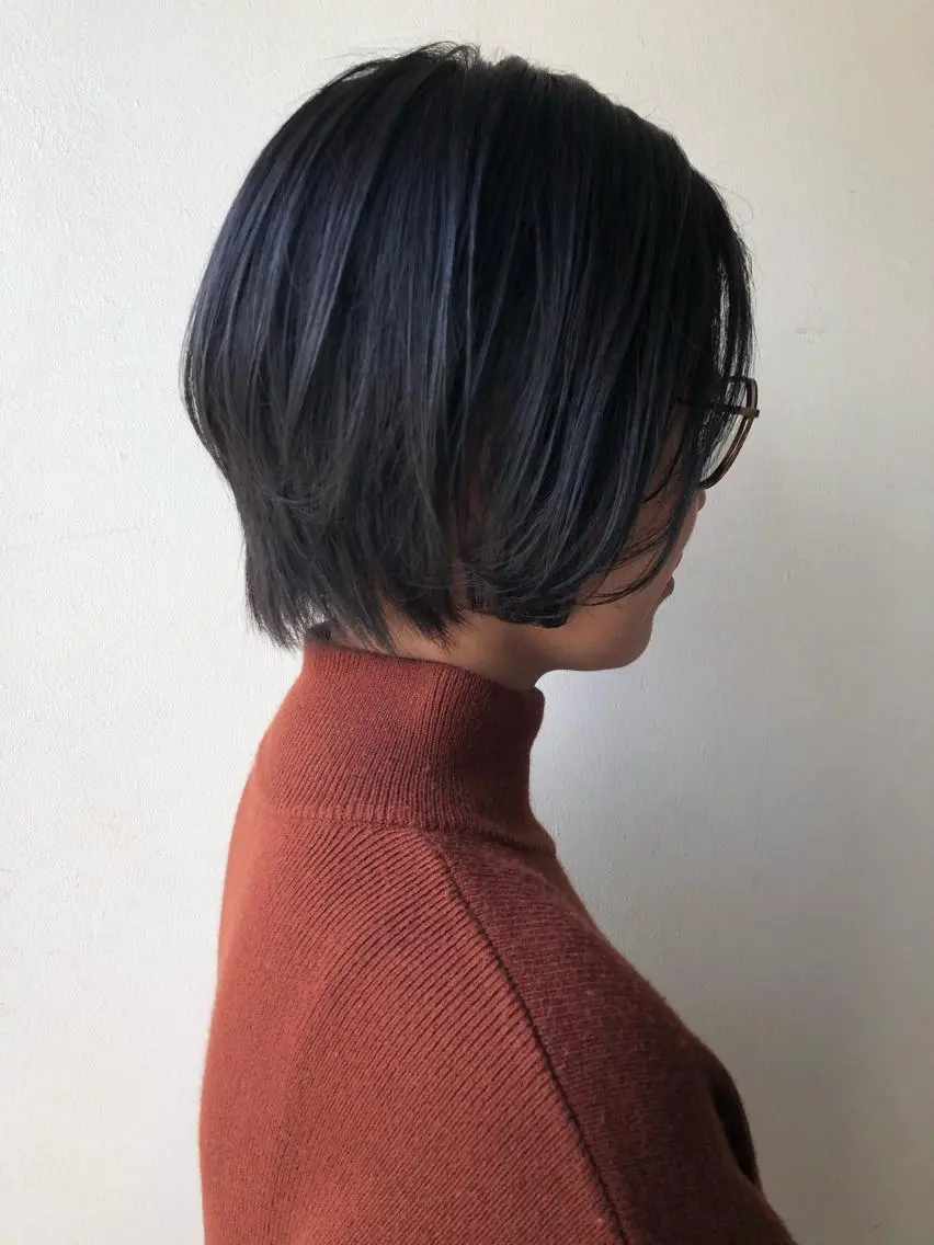 ショート カラー ヘアカラー トリートメント 🌻韓国風ヘア🌻 ✨🌷ナナコ🌷のヘアスタイル