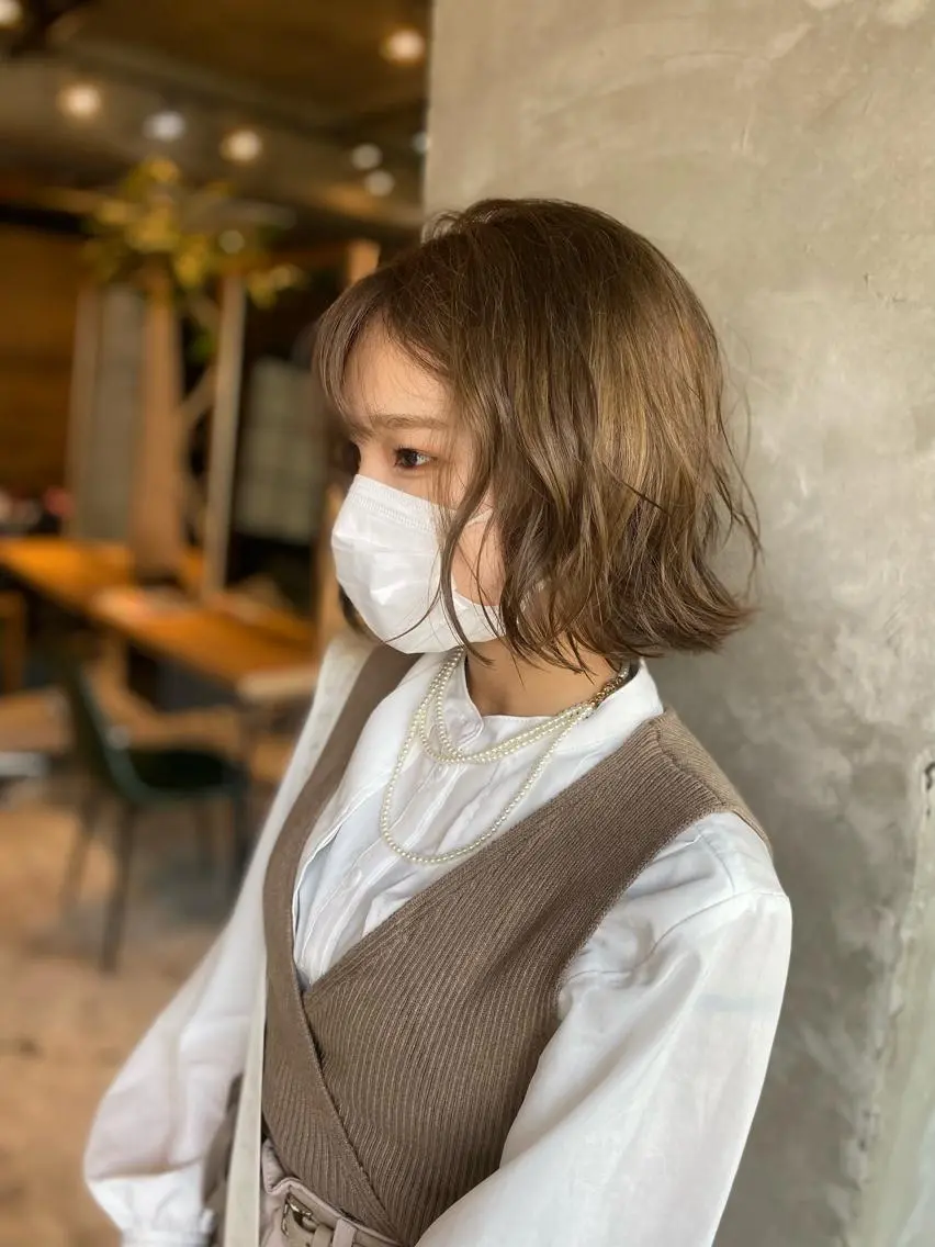 ミディアム glowm店長 加藤翔太のヘアスタイル
