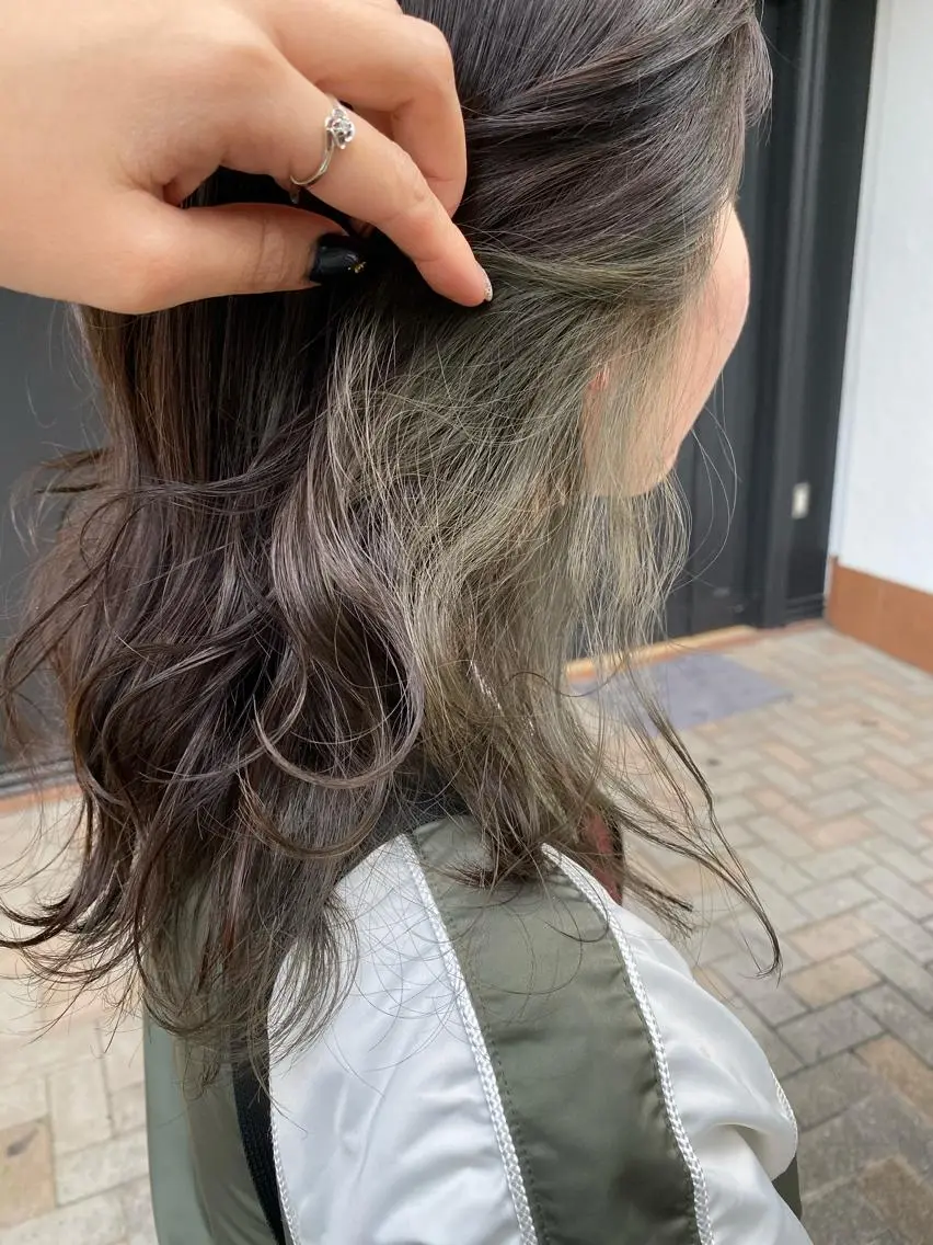 セミロング ヘアカラー トップスタイリスト/ アユミのヘアスタイル