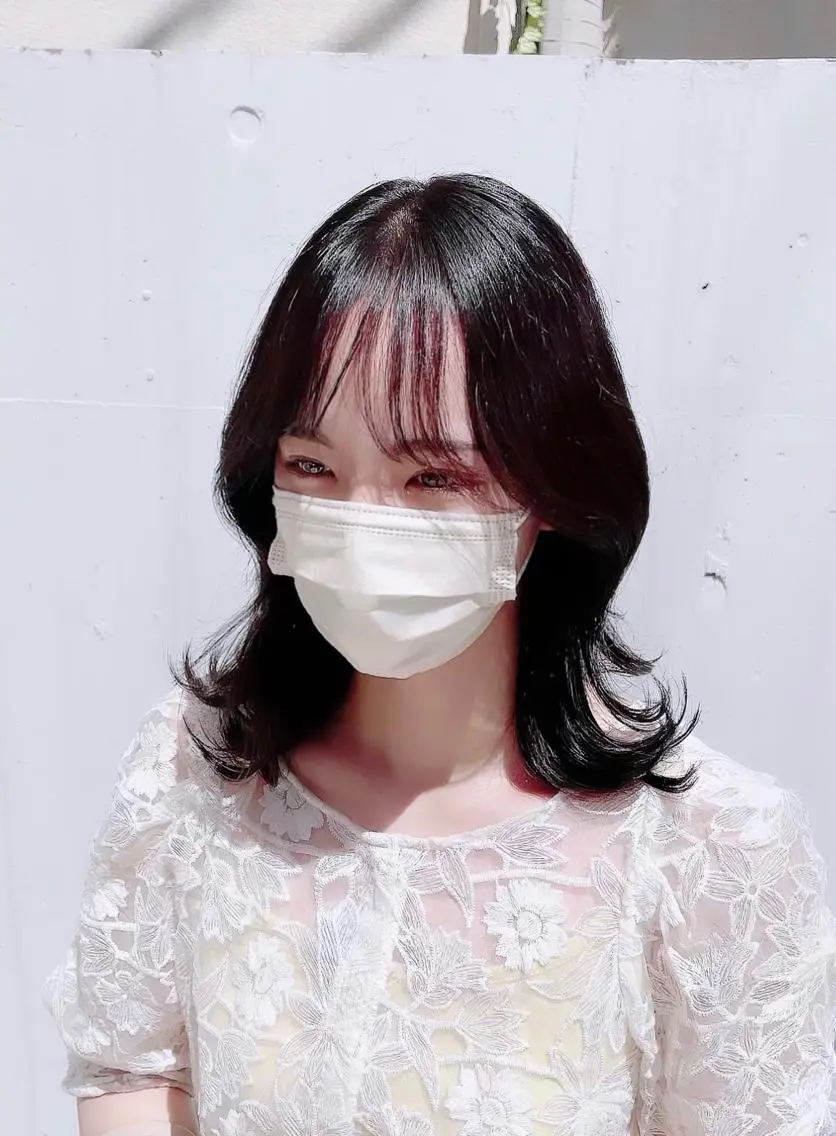 ミディアム カラー 泉 堅也のヘアスタイル