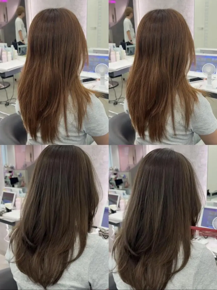 ロング カラー ヘアカラー トリートメント レイヤー＆カラー 人気美容師倉崎涼のヘアスタイル