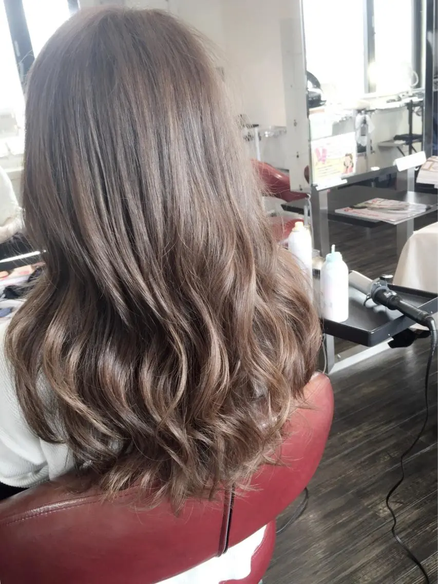 セミロング 土井 浩輔のヘアスタイル