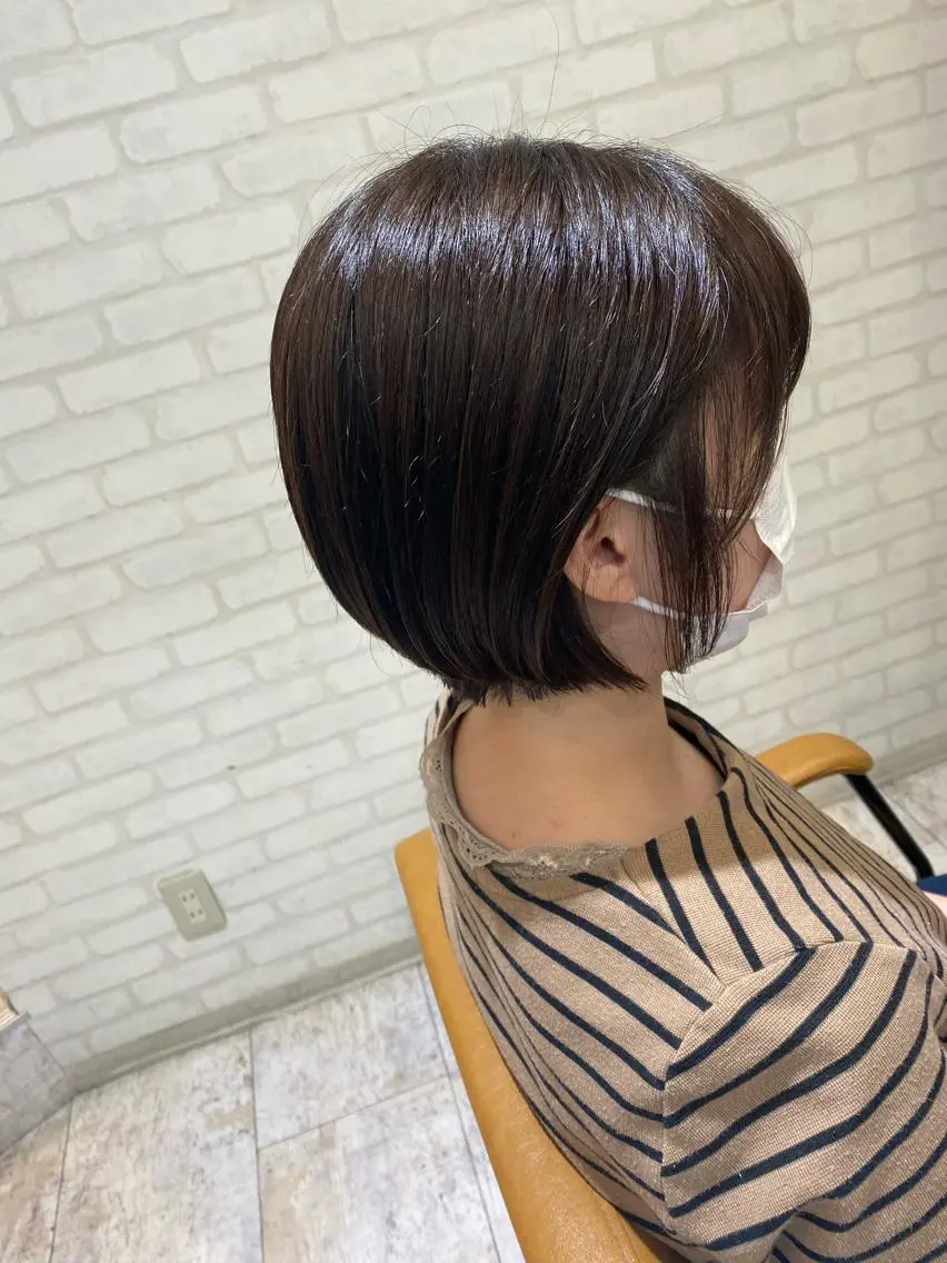 ショート Sia中野新橋　店長 田中　優莉乃のヘアスタイル
