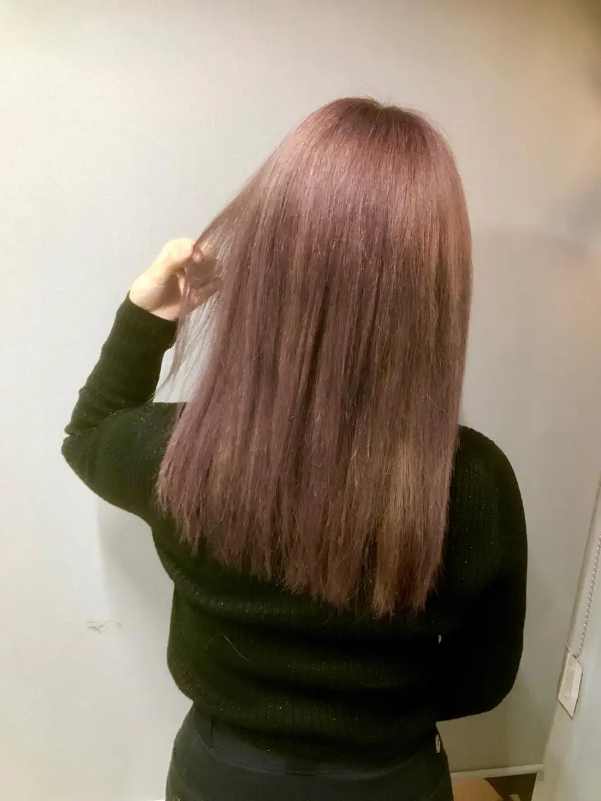 セミロング カット ヘアカラー トリートメント lok[ロク] 高田馬場のヘアスタイル