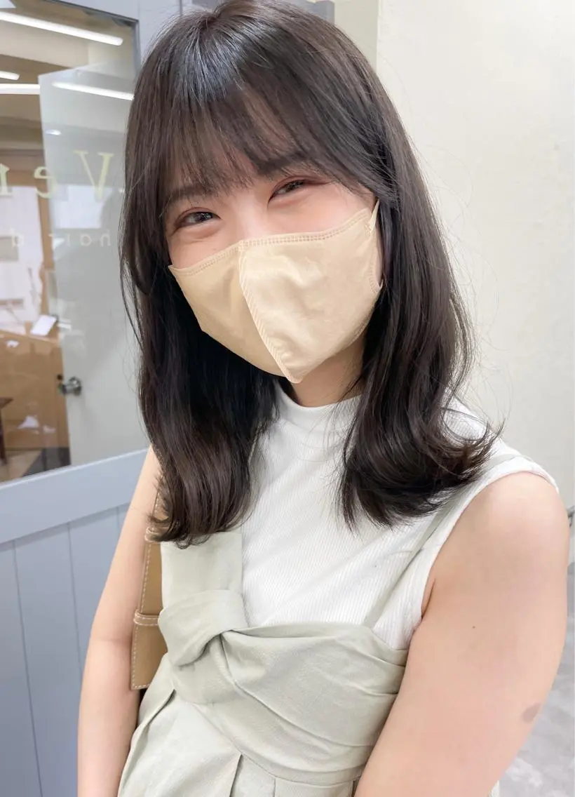 セミロング カラー メンズパーマ メンズ特化ryoのヘアスタイル
