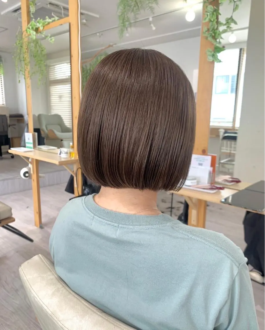 ミディアム カラー 透明感🫧ナチュラル 🍀りんたろうのヘアスタイル