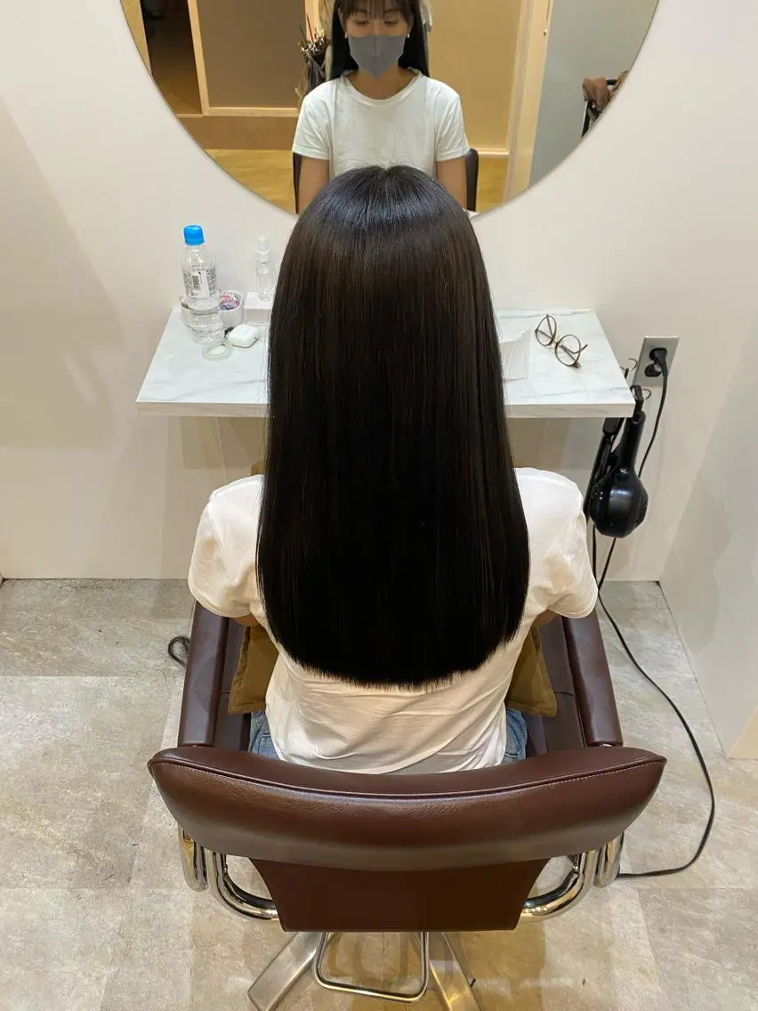 ロング カット トリートメント 【髪質改善　艶髪】 布川　莉穂のヘアスタイル