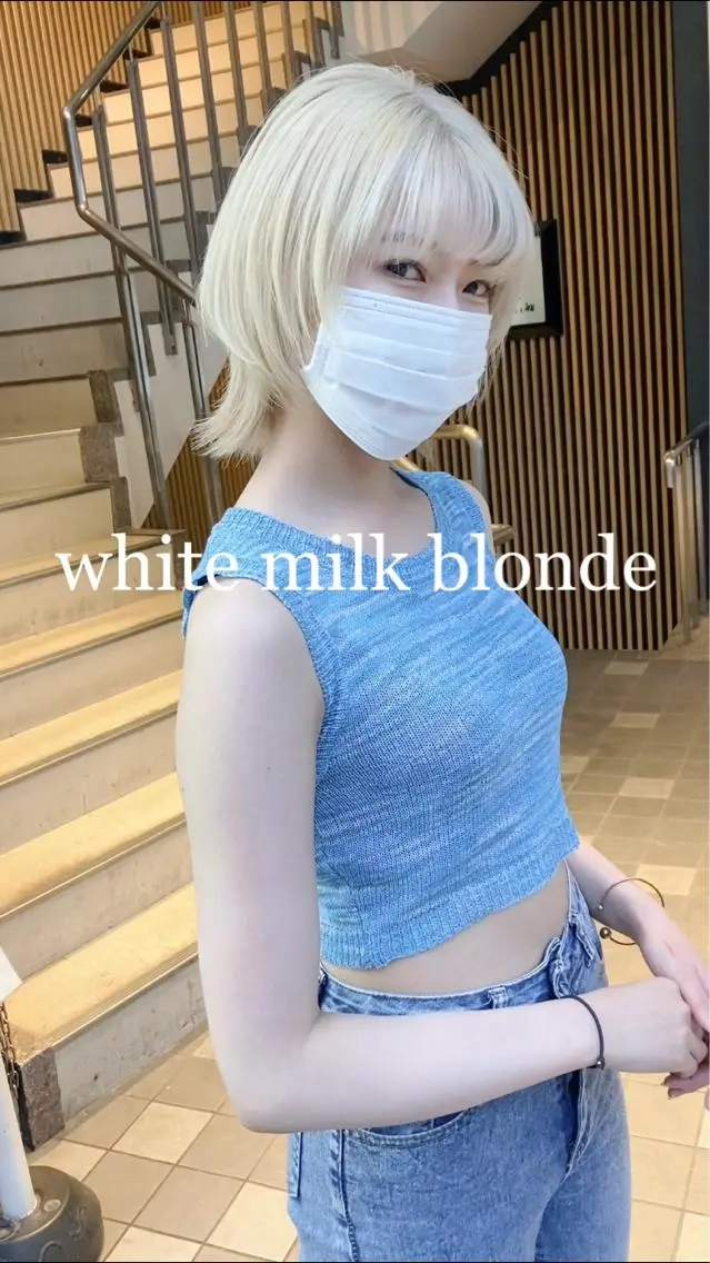 ショート カラー Selenehair 三条本店のヘアスタイル