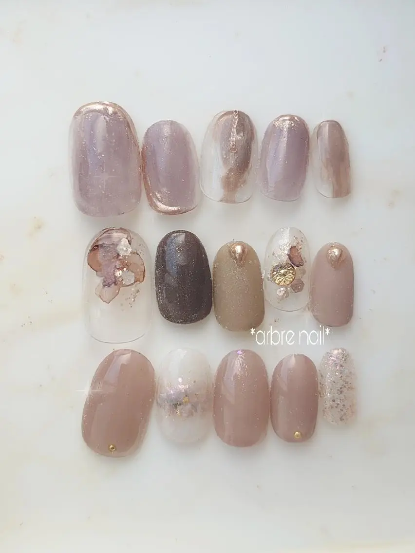 ネイル ✯.。 arbre  nail 。✯.のネイルデザイン