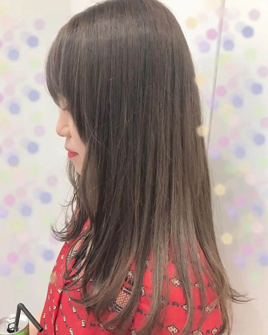 カラー ベージュカラー 新宿駅近♡個室 ♡関口三都季🌜のヘアスタイル