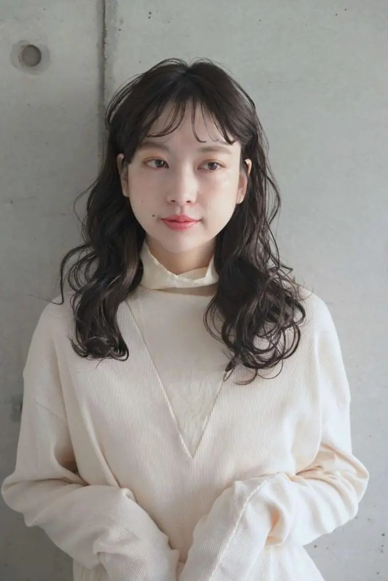 パーマ 加藤 利奈のヘアスタイル
