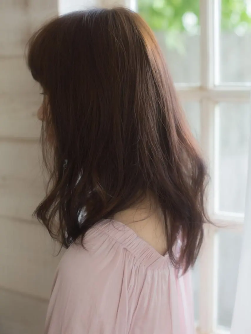 セミロング Conforto店長 渡邊のヘアスタイル