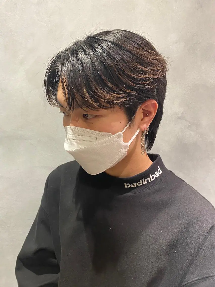 ショート メンズ ALLYS 中島史優のヘアスタイル