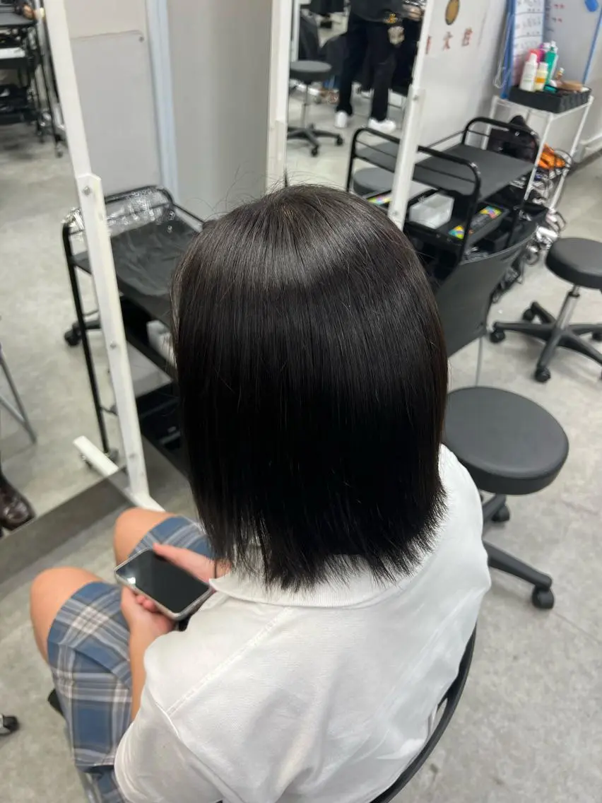 ショート カラー パーマ ヘアアレンジ メンズ キッズ ネイル マツエク・マツパ アイブロウ 💖似合わせカラー ブリーチ💖レイヤーのヘアスタイル