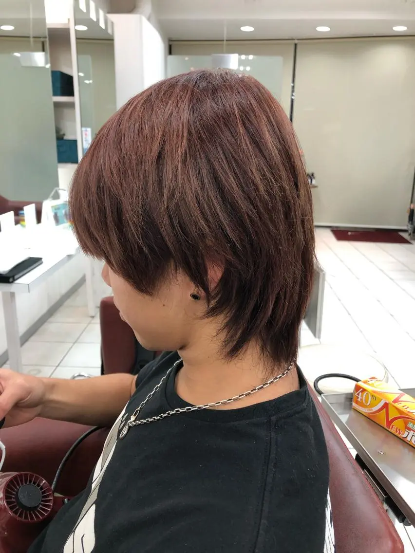 ショート カラー 海外デザイン好きな方 滝沢錬平のヘアスタイル