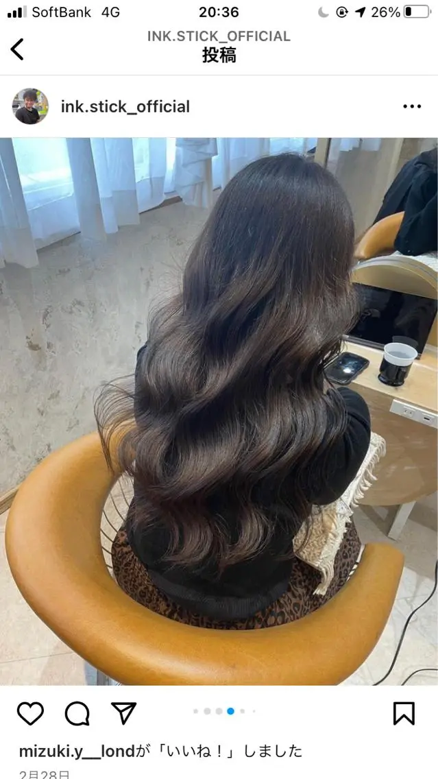 ロング ヘアカラー トリートメント 🩵縮毛矯正・ボブ 岩原朋也🩵のヘアスタイル