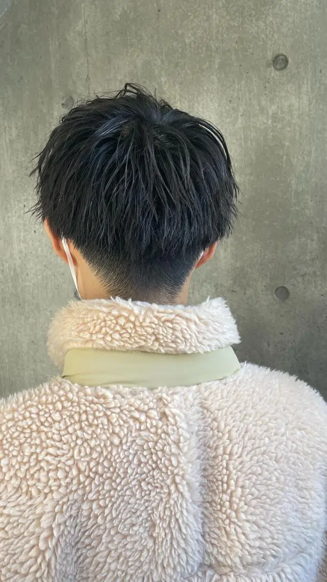 ショート メンズ もりたみかこ 美容師お休み中のヘアスタイル