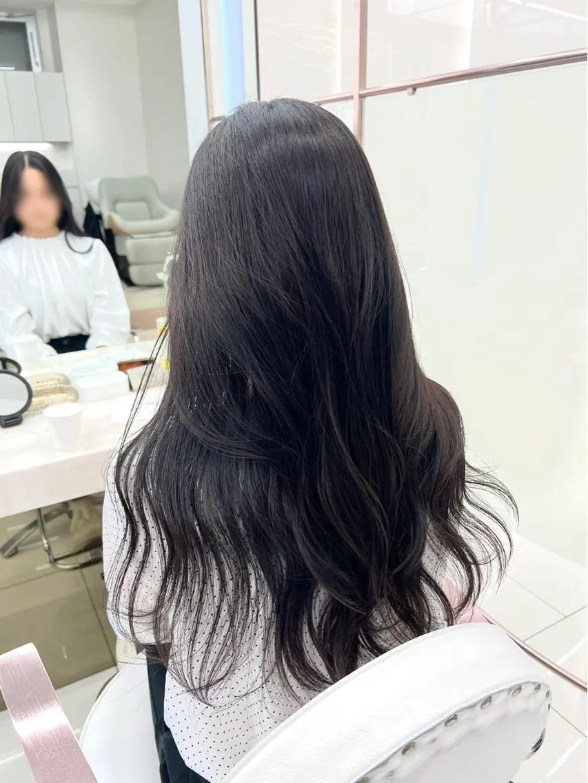 ロング カラー ヘアカラー トリートメント COA GINZA / しずくのヘアスタイル