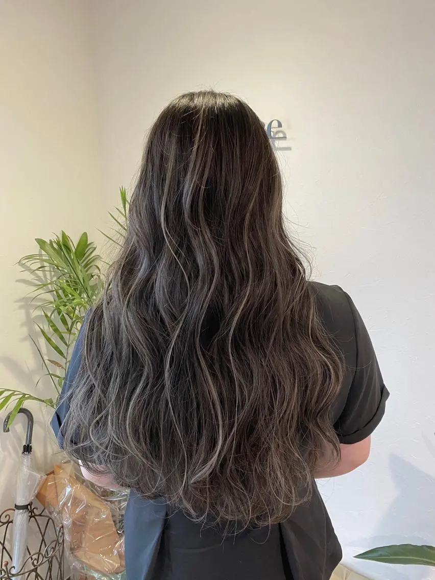ロング 粕川 達哉のヘアスタイル