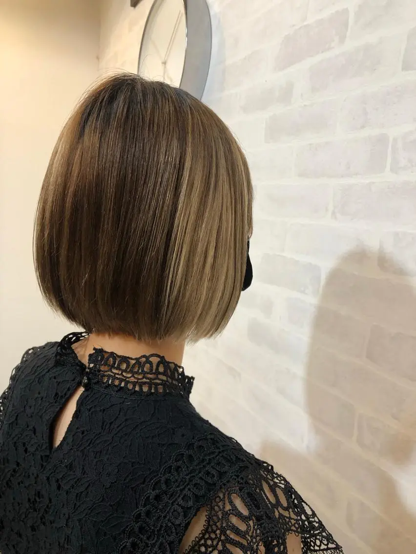 ミディアム MATSURI BASE.AWAJIのヘアスタイル