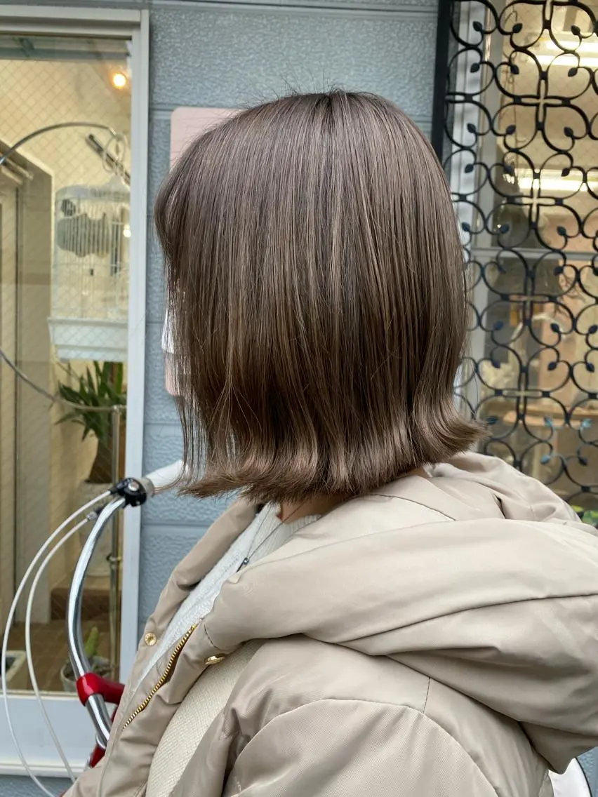 ショート ヘアアレンジ 髪質改善QOLU 石川のヘアスタイル