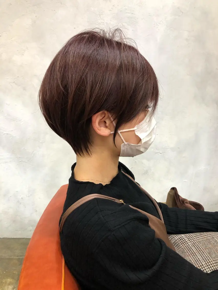 ショート ショートヘア 髪質改善✨ストレート オグ✂️/ショートのヘアスタイル