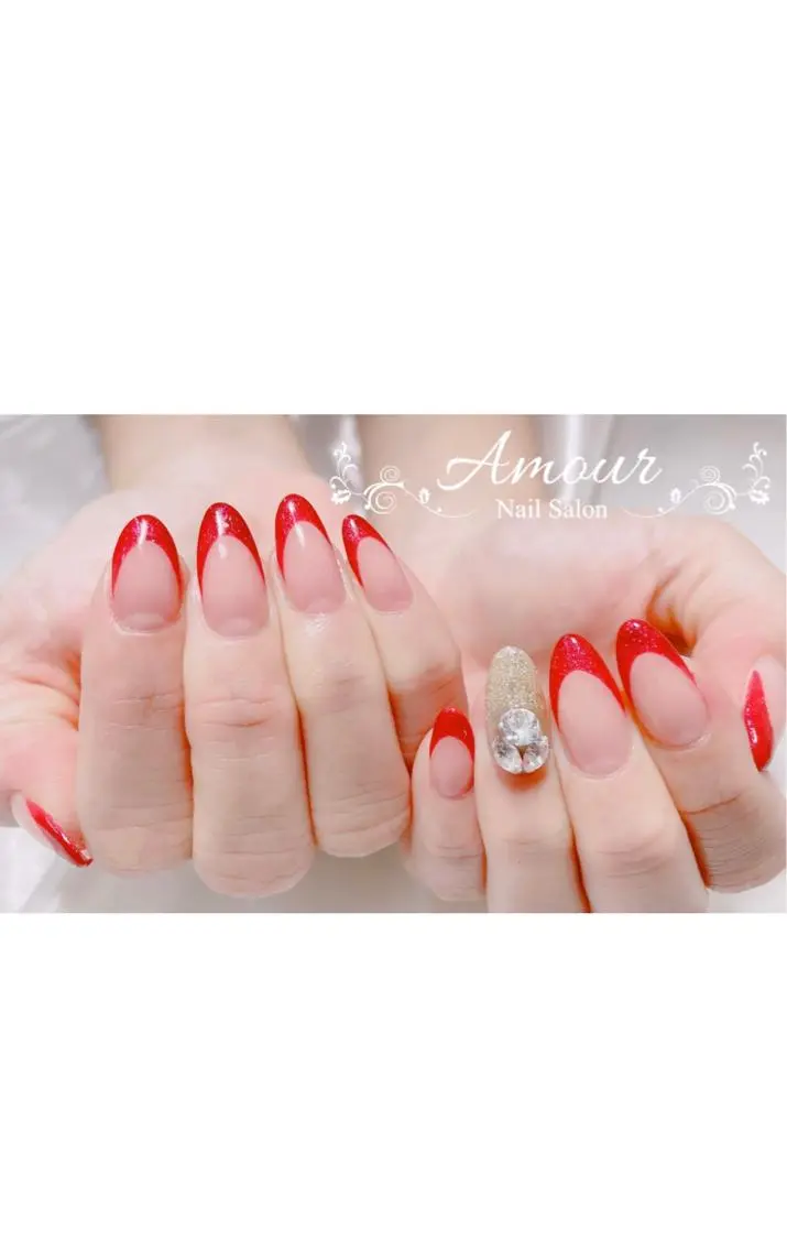 ネイル ゴージャス nailsalon ♡amour♡のネイルデザイン