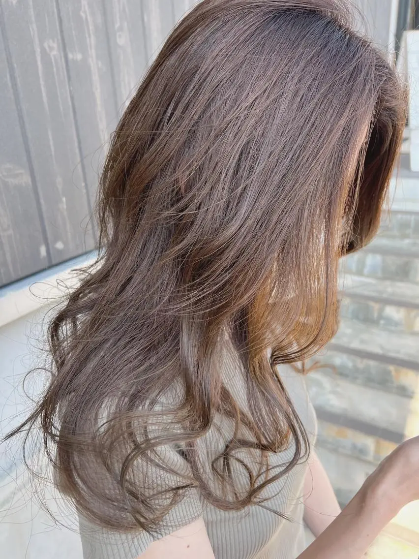 ロング カラー カット ヘアカラー トリートメント NAKAGAWA YUICHIのヘアスタイル