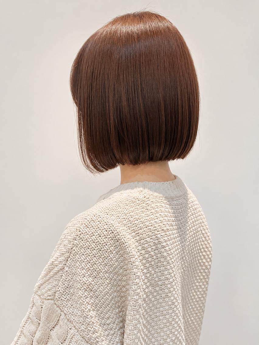 カラー ショート ベージュカラー ブリーチ ブラウンカラー ケアブリーチ 透明感カラー カット トリートメント 🌜ROW町田 🌛 公式のヘアスタイル