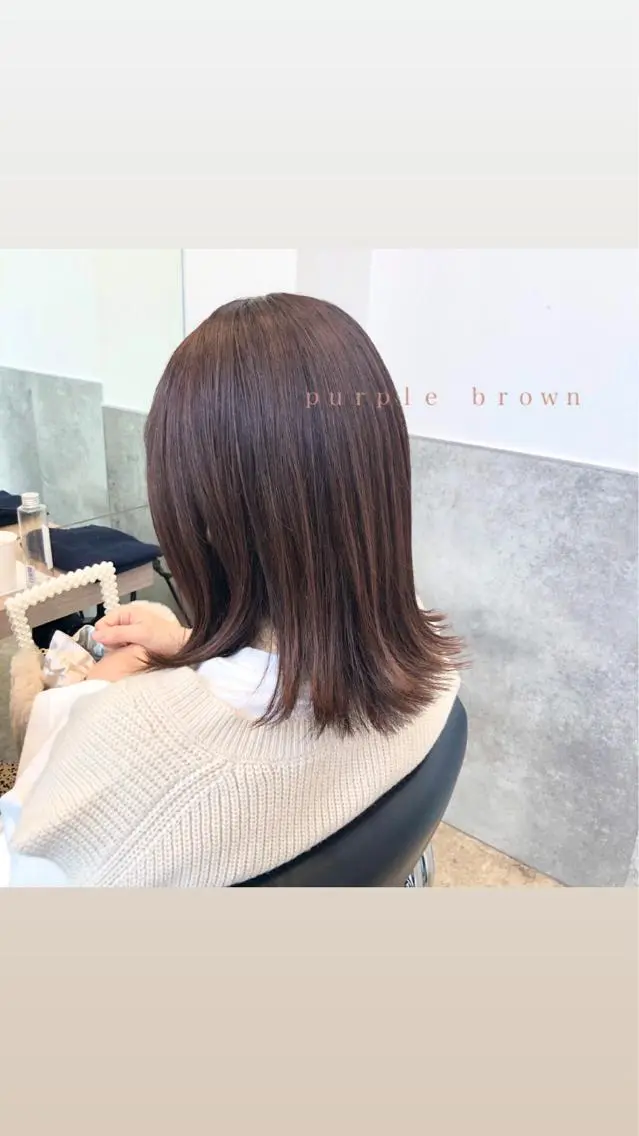 ミディアム カラー パーマ ヘアアレンジ メンズ キッズ 透明感カラー stylist 🌸 kana.のヘアスタイル