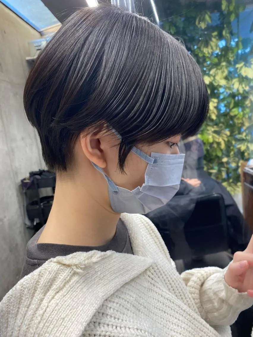 ショート ショート・ウルフ✂︎ 安住有咲子のヘアスタイル