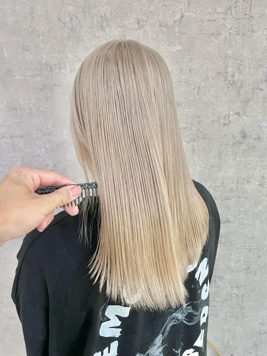 ロング カラー パーマ ヘアアレンジ メンズ キッズ ネイル マツエク・マツパ アイブロウ メンズバレイヤージュ メンズブリーチ メンズハイライト メンズインナーカラー メンズ韓国風 エビスザキレン/メン ズ/心斎橋🌳のヘアスタイル