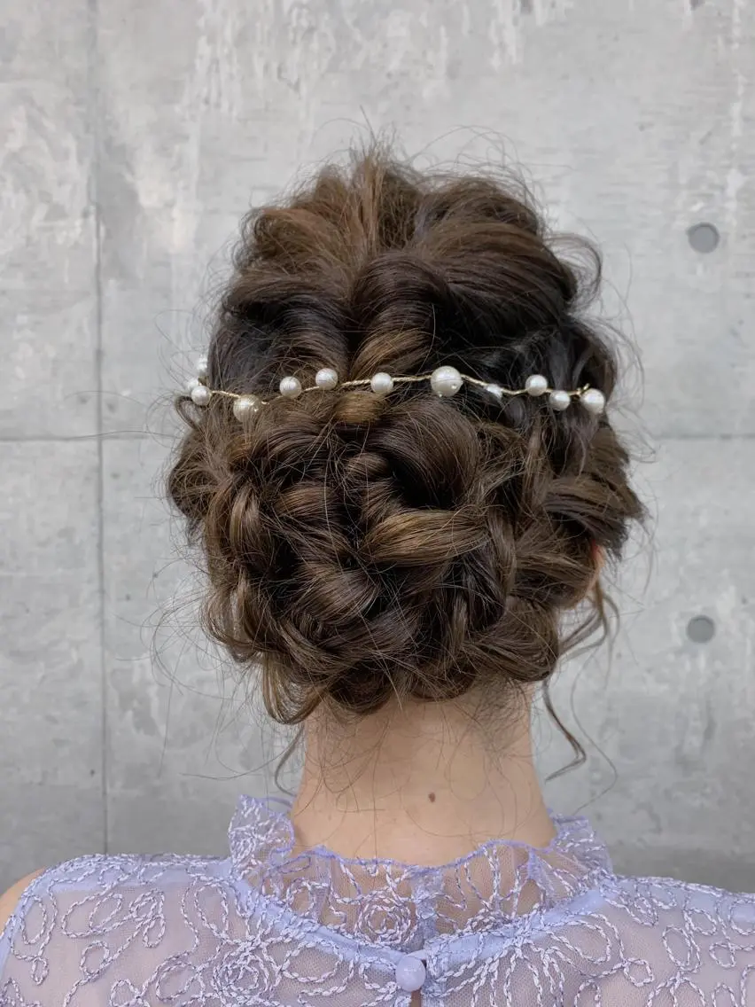 ヘアアレンジ 切りっぱなしボブ ボブ 松本 和之のエステ・リラクイメージ