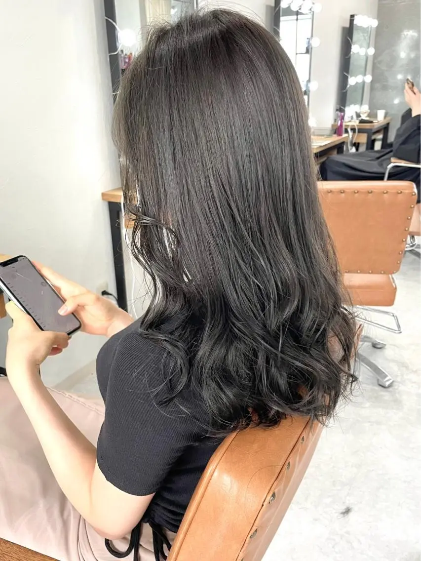 ロング カラー 🧸ミルクティー🧸 kousei🧸のヘアスタイル