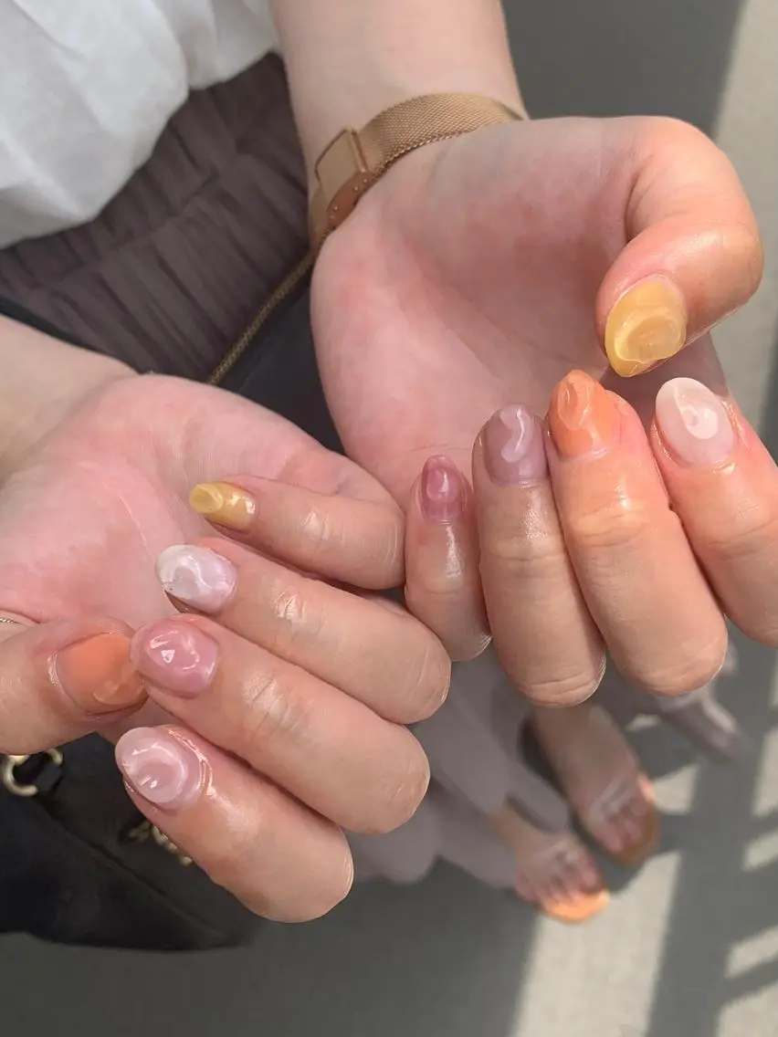 ネイル ハンドネイル フットネイル Nailsalon Fave/Rinaのネイルデザイン