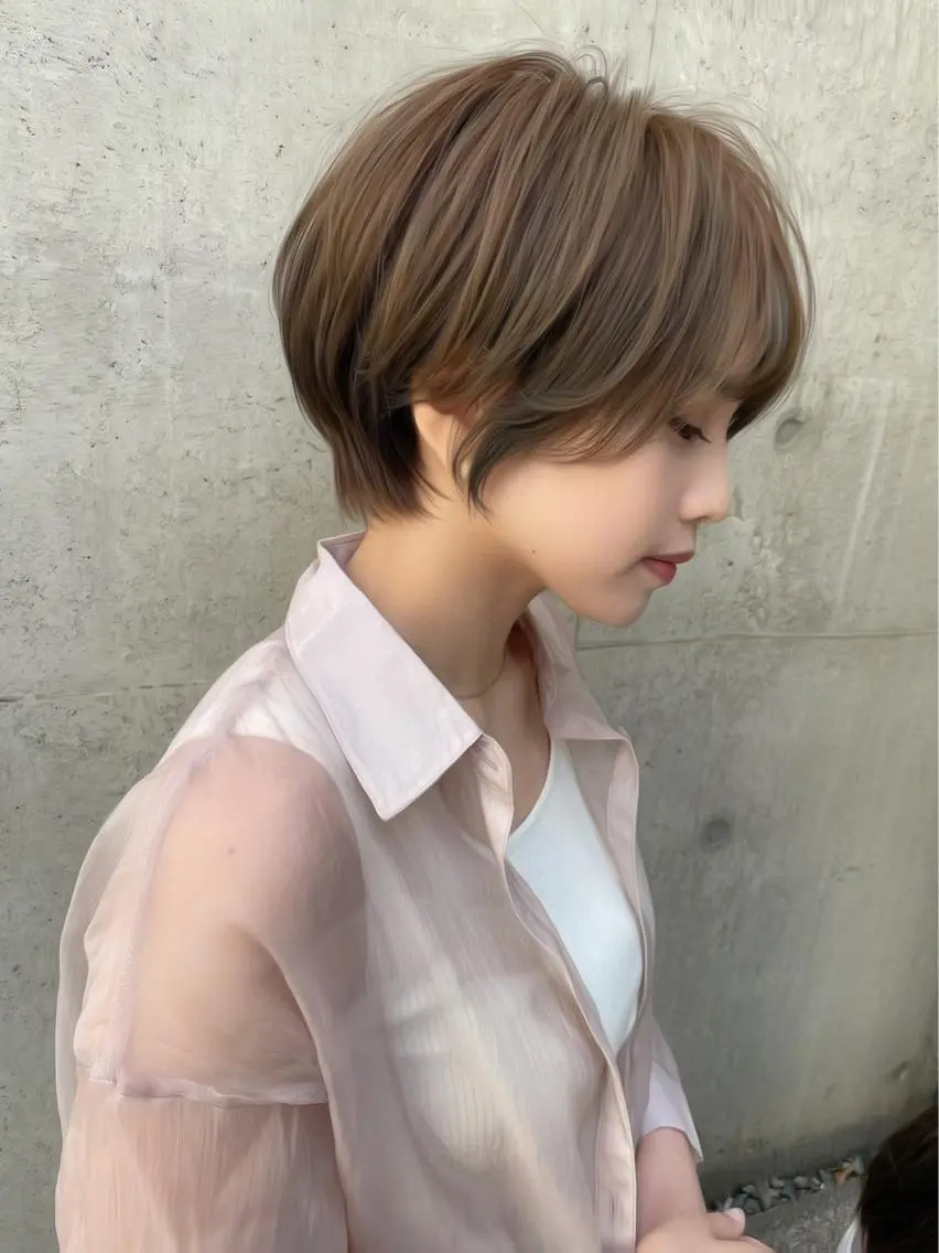 ショート 栗原 瑠世のヘアスタイル