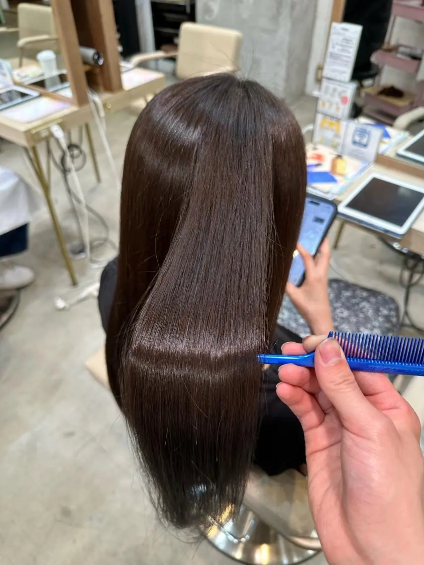 ロング ヘアカラー ❄️高野 杏介❄️ツヤ髪得意!のヘアスタイル