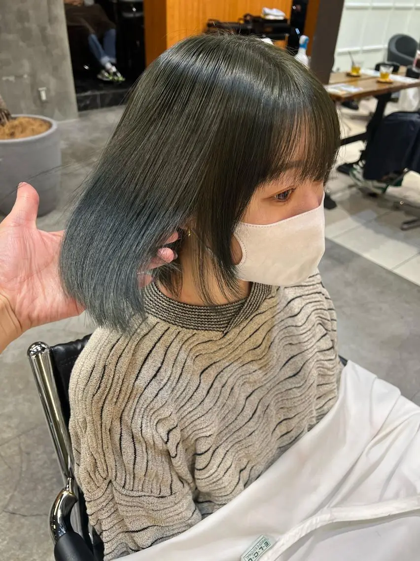 ショート カラー ヘアカラー 圧倒的デザイン力 店長🎨RENAのヘアスタイル