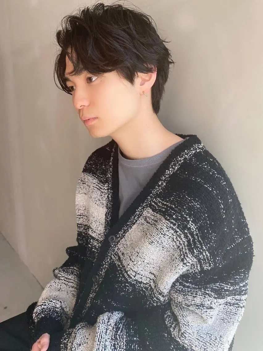 メンズ のどか 노도카のヘアスタイル