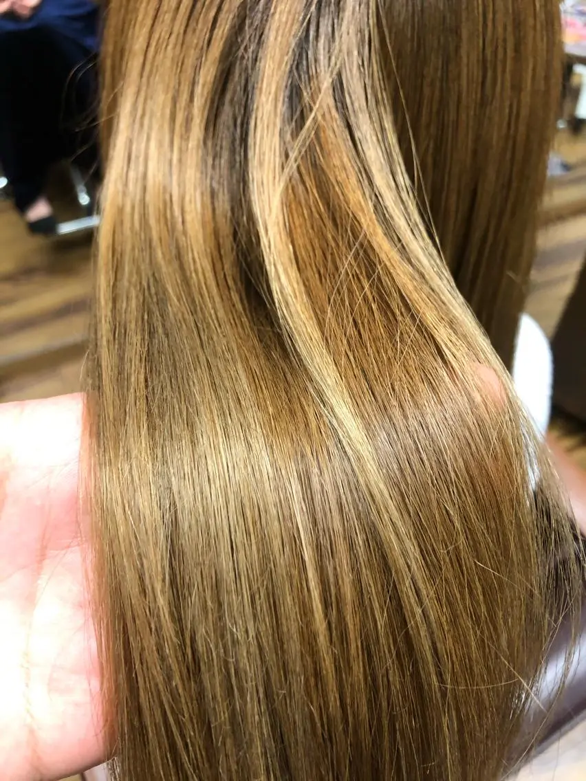 ロング カラー ハイライトカラー ハイライト 後藤 健史のヘアスタイル