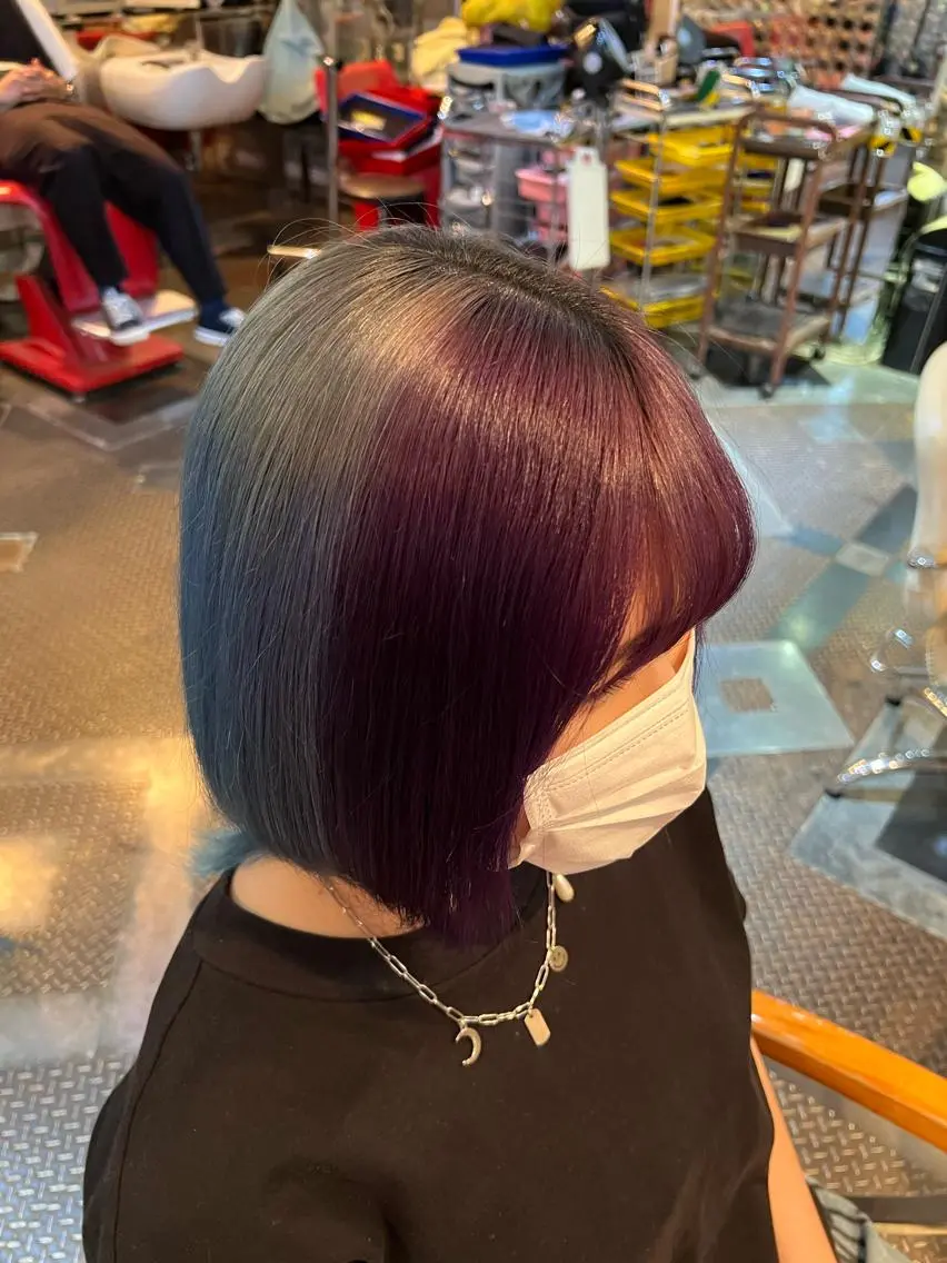 ミディアム カラー KOYA ｺﾔのヘアスタイル