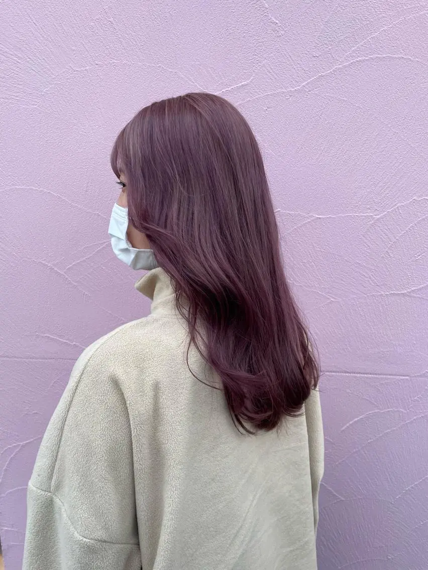 カラー ヘアカラー ブリーチ/韓国 ひなたのヘアスタイル