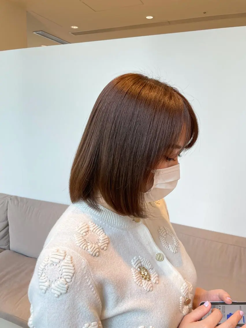 ショート カット ヘアカラー 🥀似合わせ🥀 柔らかカラー・タイトのヘアスタイル