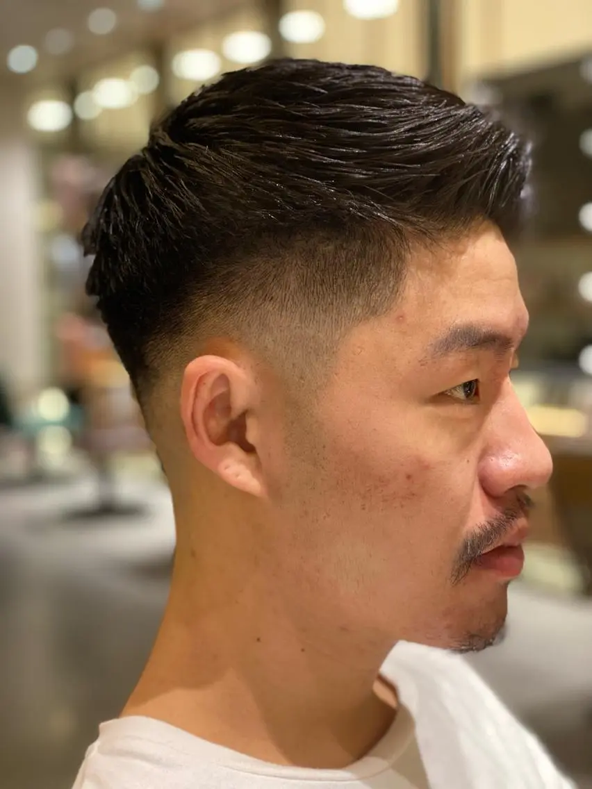 メンズ フェードカット unopulir 景山　凌のヘアスタイル