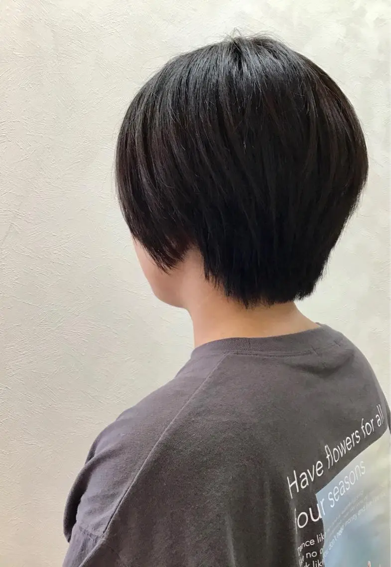 ショート ショートヘア 加藤 産休につき8月末までのヘアスタイル