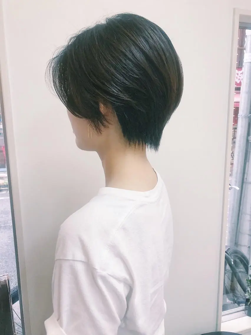 ショート カラー パーマ ショートボブ髪質改善 縮毛矯正のプロ山道潤のヘアスタイル