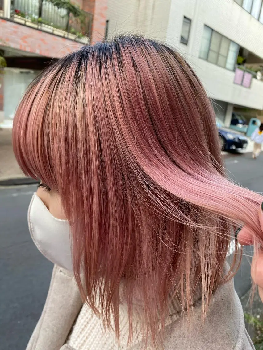 セミロング お任せヘア☘️☘️ 及川渚のヘアスタイル