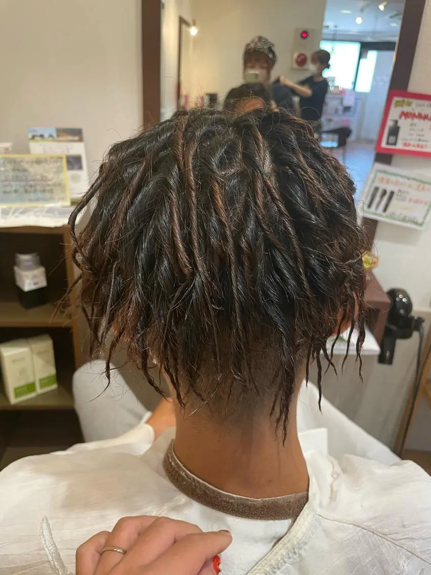 パーマ 浅香山✨美髪✨ やまもとあきこのヘアスタイル